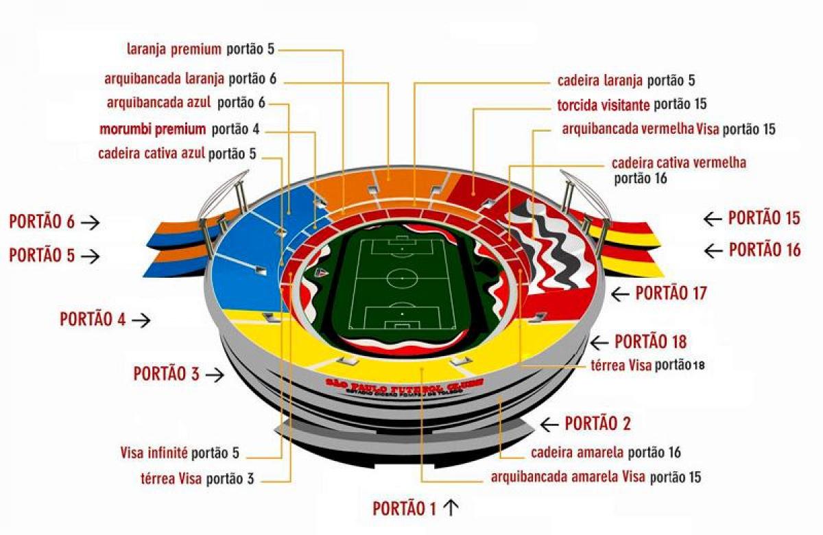 Mapa de Cicero-universidad Pompeu de Toledo estadio