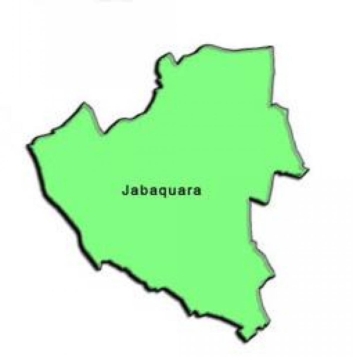 Mapa de Jabaquara sub-prefectura