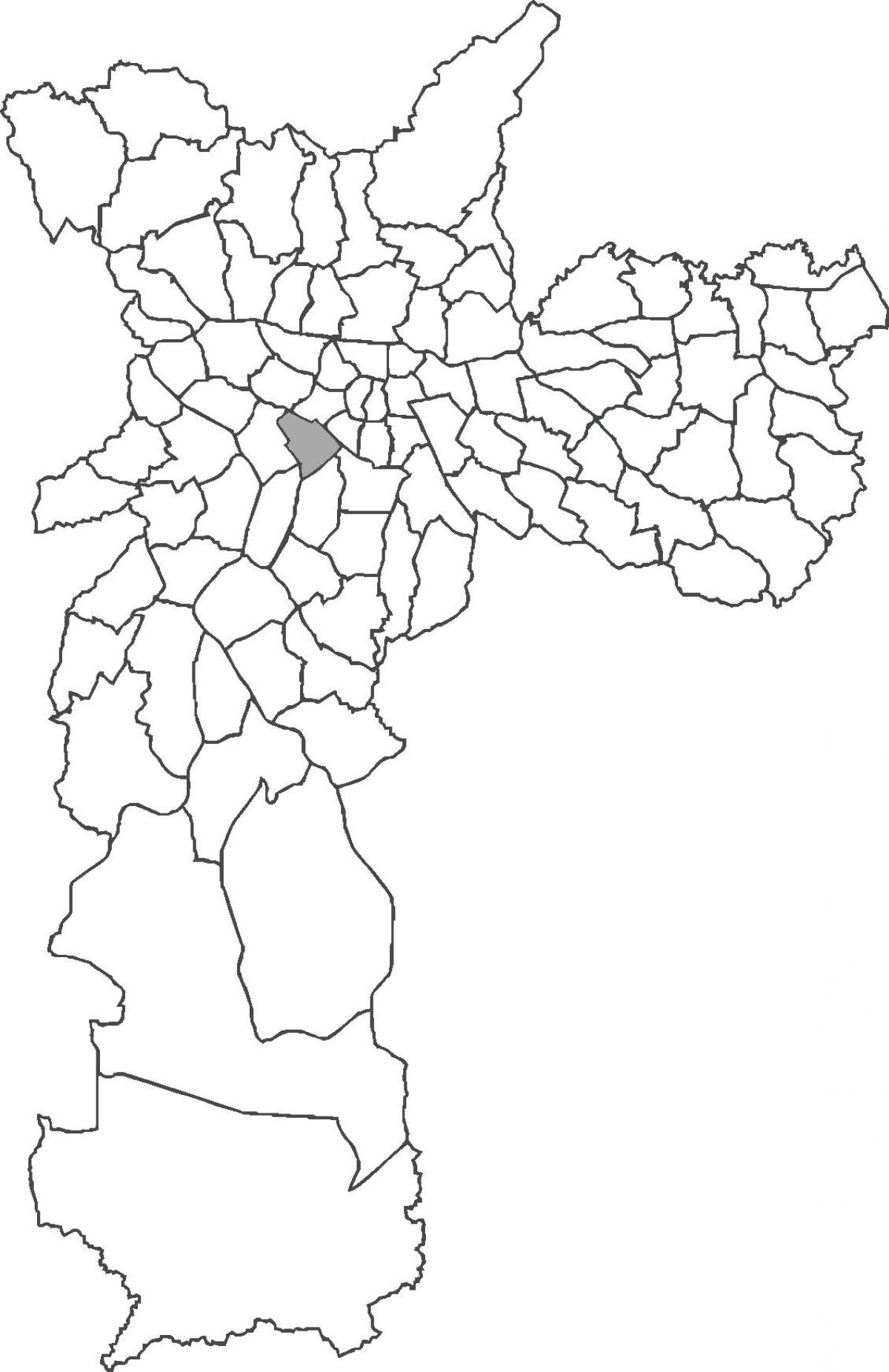 Mapa de Jardim Paulista distrito