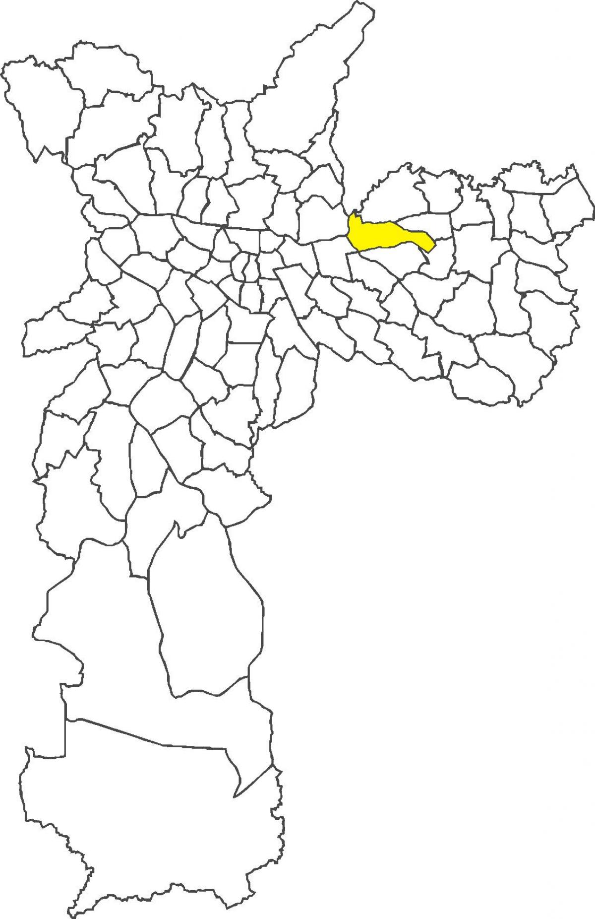 Mapa de Penha distrito