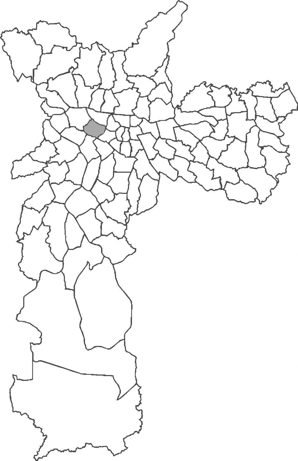 Mapa de distrito Perdizes