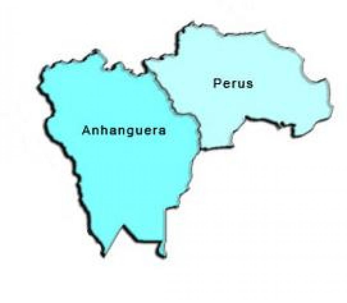 Mapa de Perú sub-prefectura