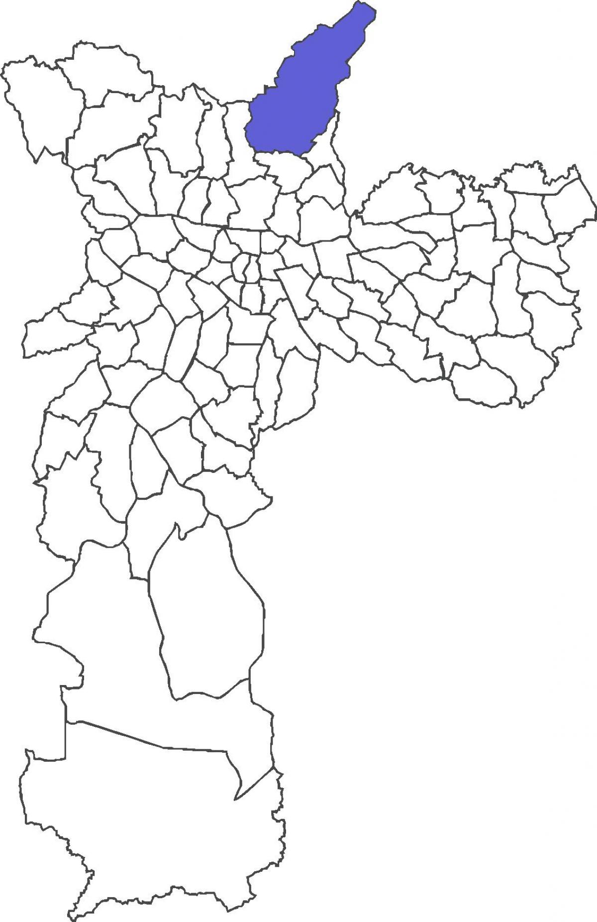 Mapa de Tremembé distrito