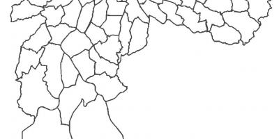 Mapa de distrito Cangaíba