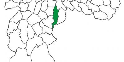 Mapa de distrito Cursino