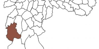 Mapa de Jardim Ângela distrito