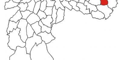 Mapa de distrito de José Bonifácio
