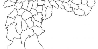 Mapa de Pinheiros distrito