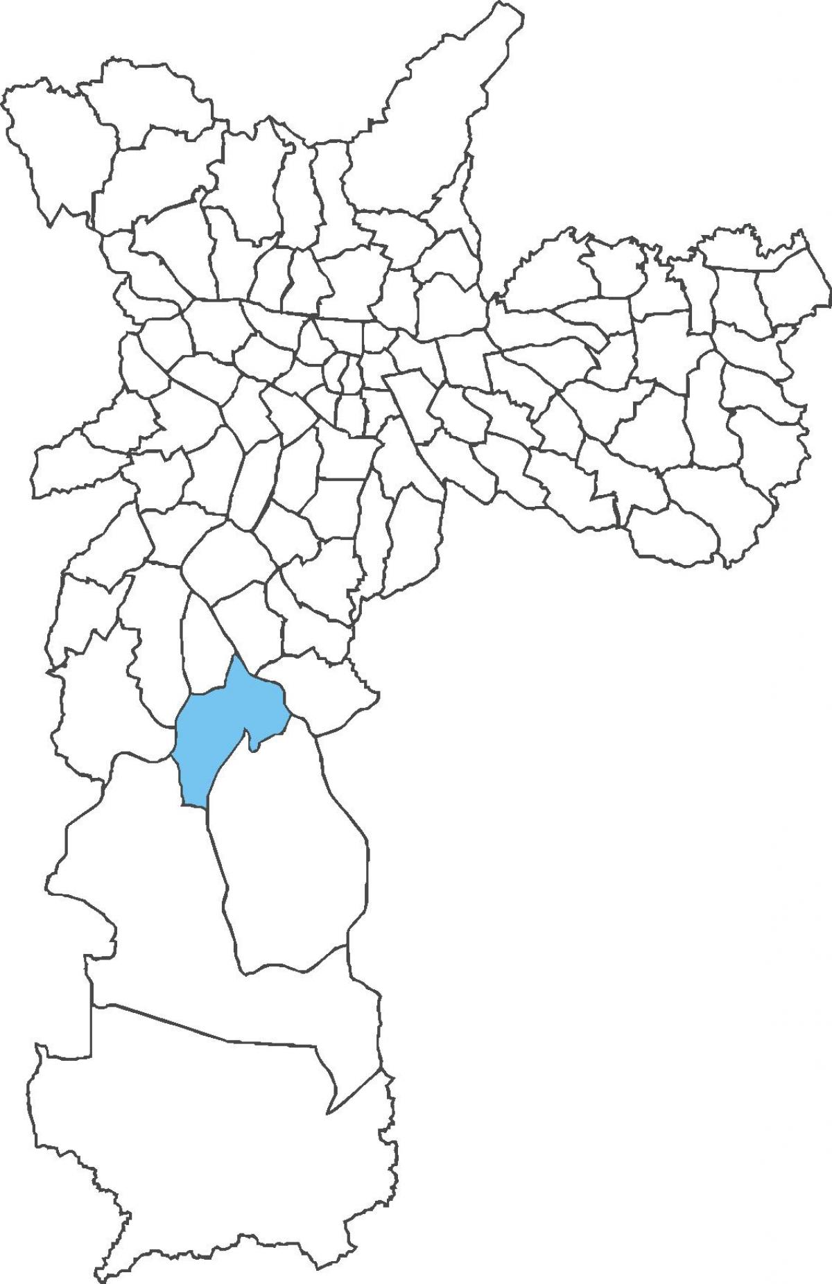 Mapa de la Ciudad Dutra distrito