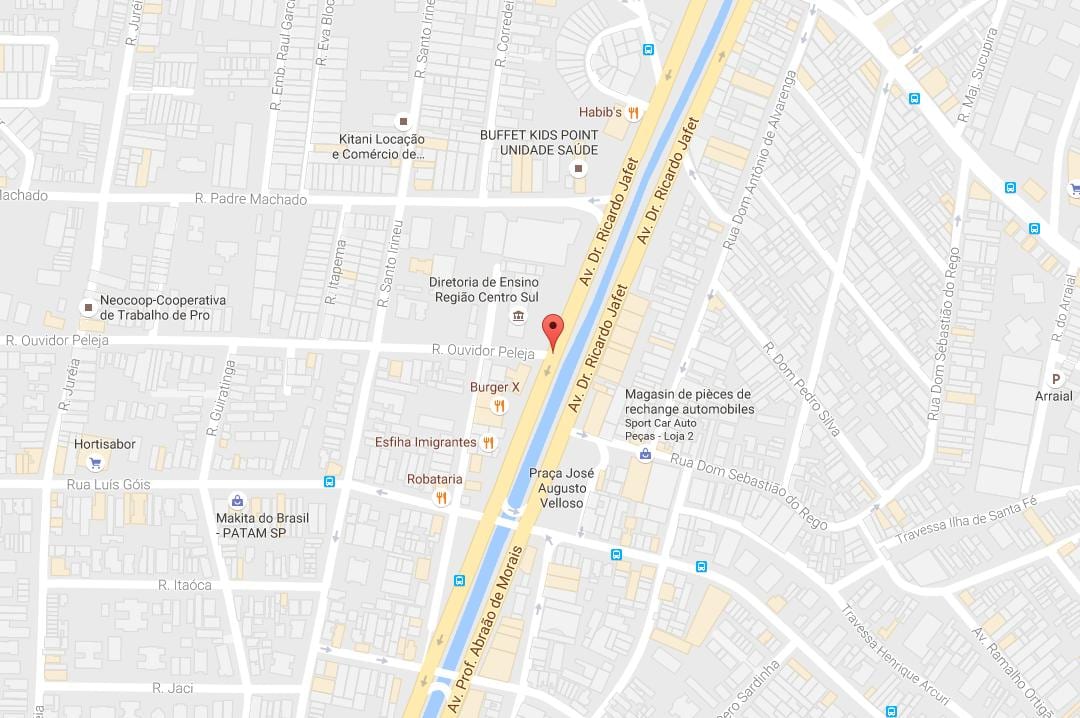 Mapa de Cursino São Paulo