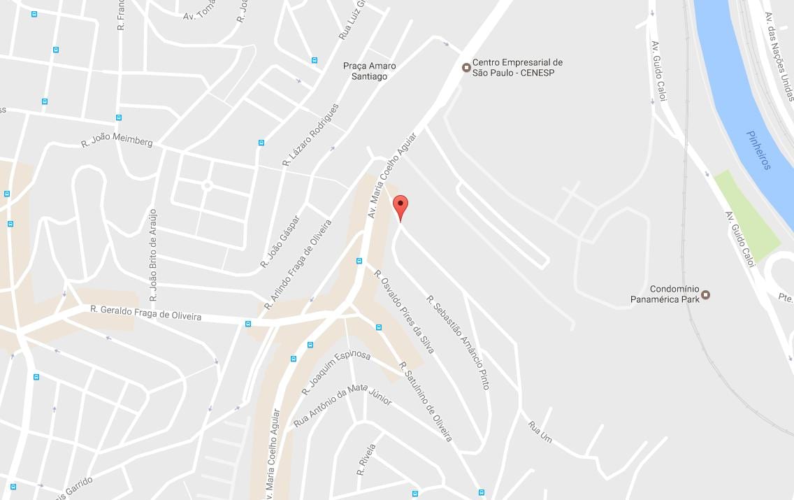 Mapa de Jardim São Luís, estado de São Paulo