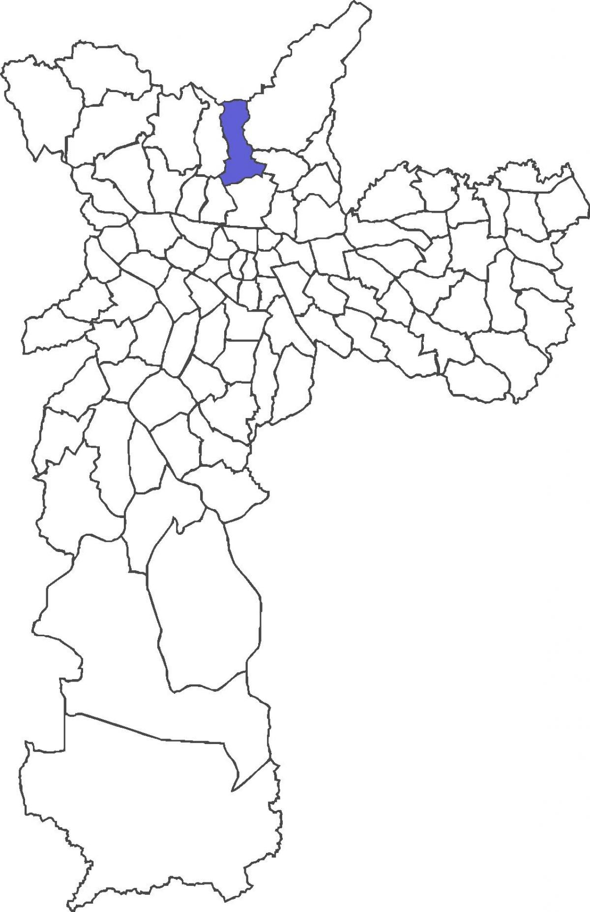 Mapa de distrito Mandaqui