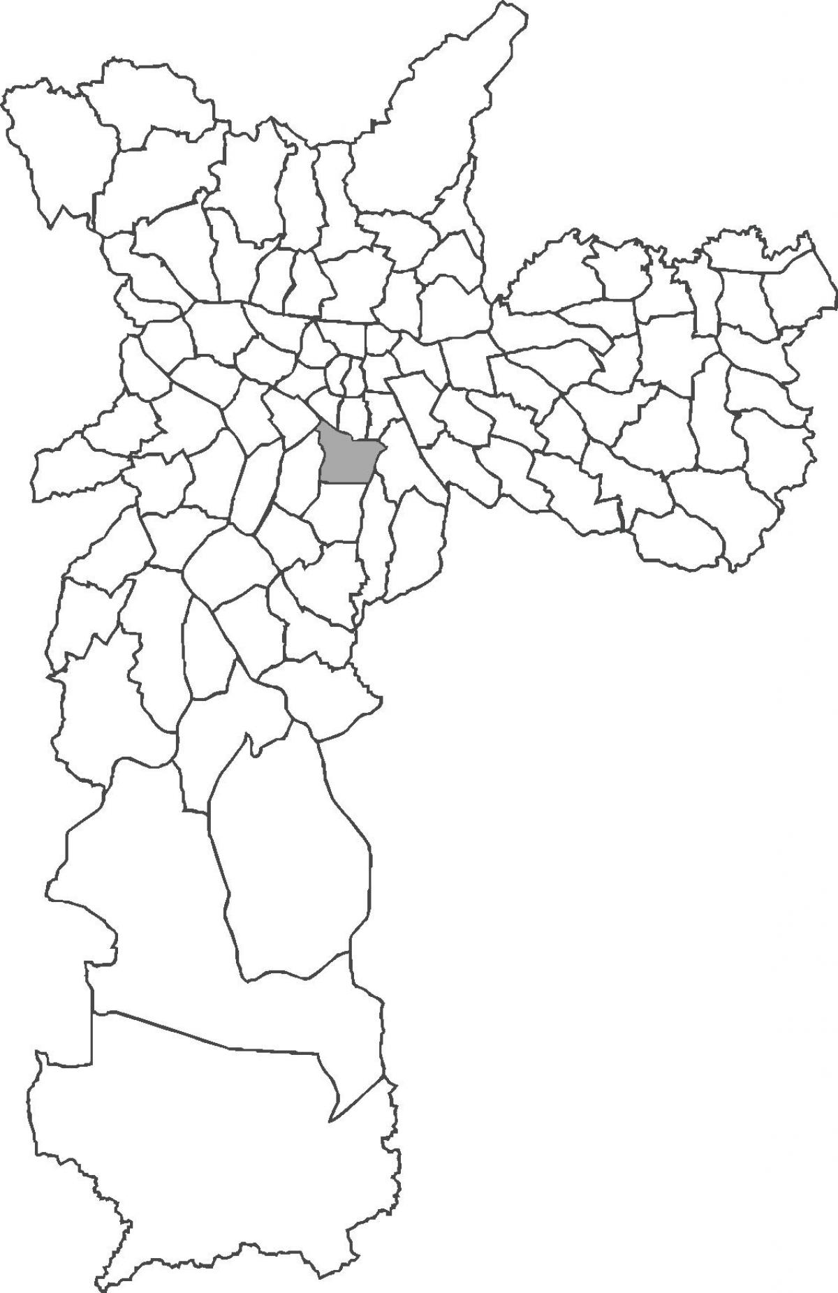 Mapa de Vila Mariana distrito