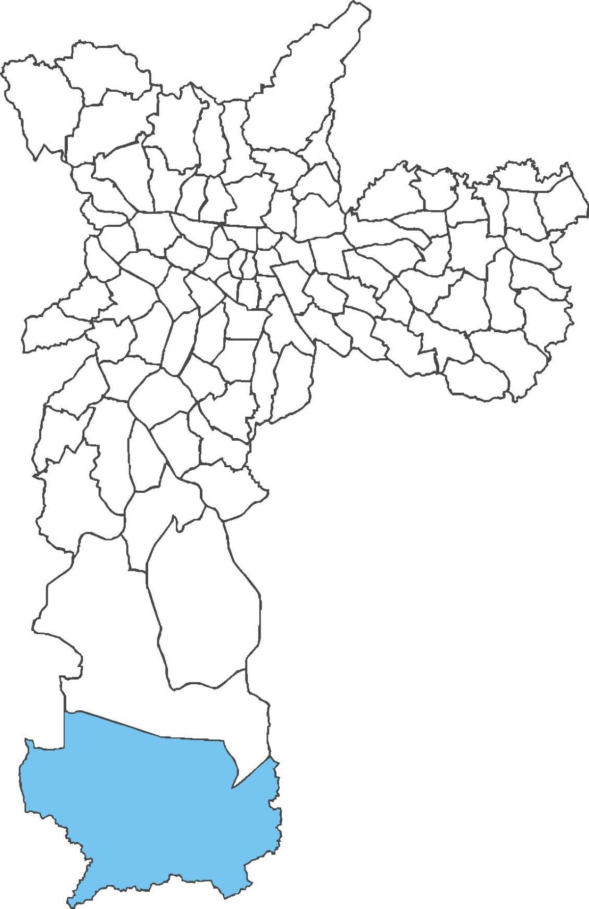 Mapa de distrito Marsilac