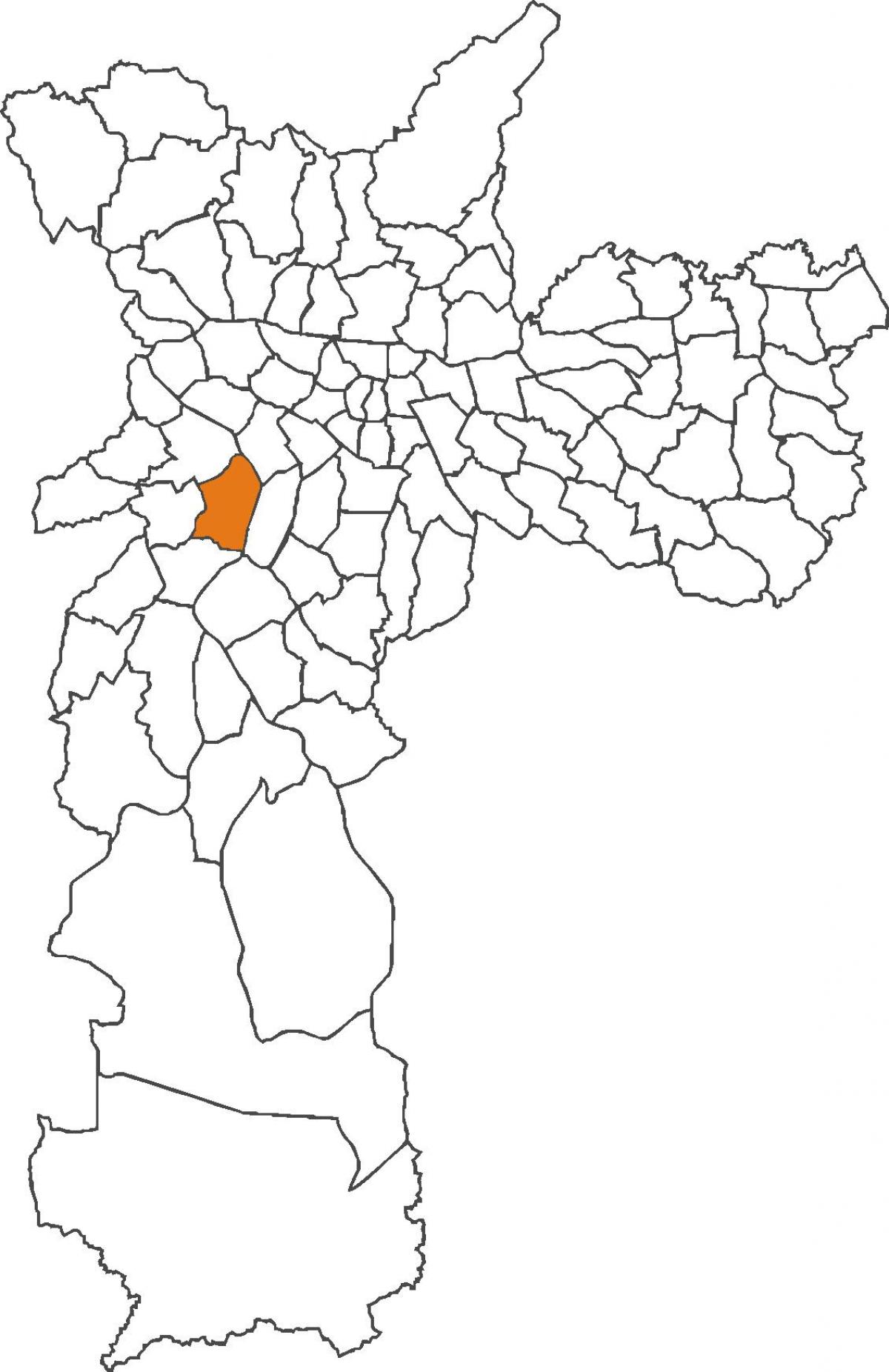 Mapa de distrito Morumbi