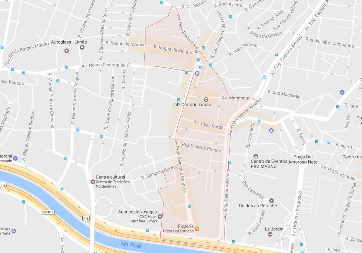Mapa de Mousse de São Paulo