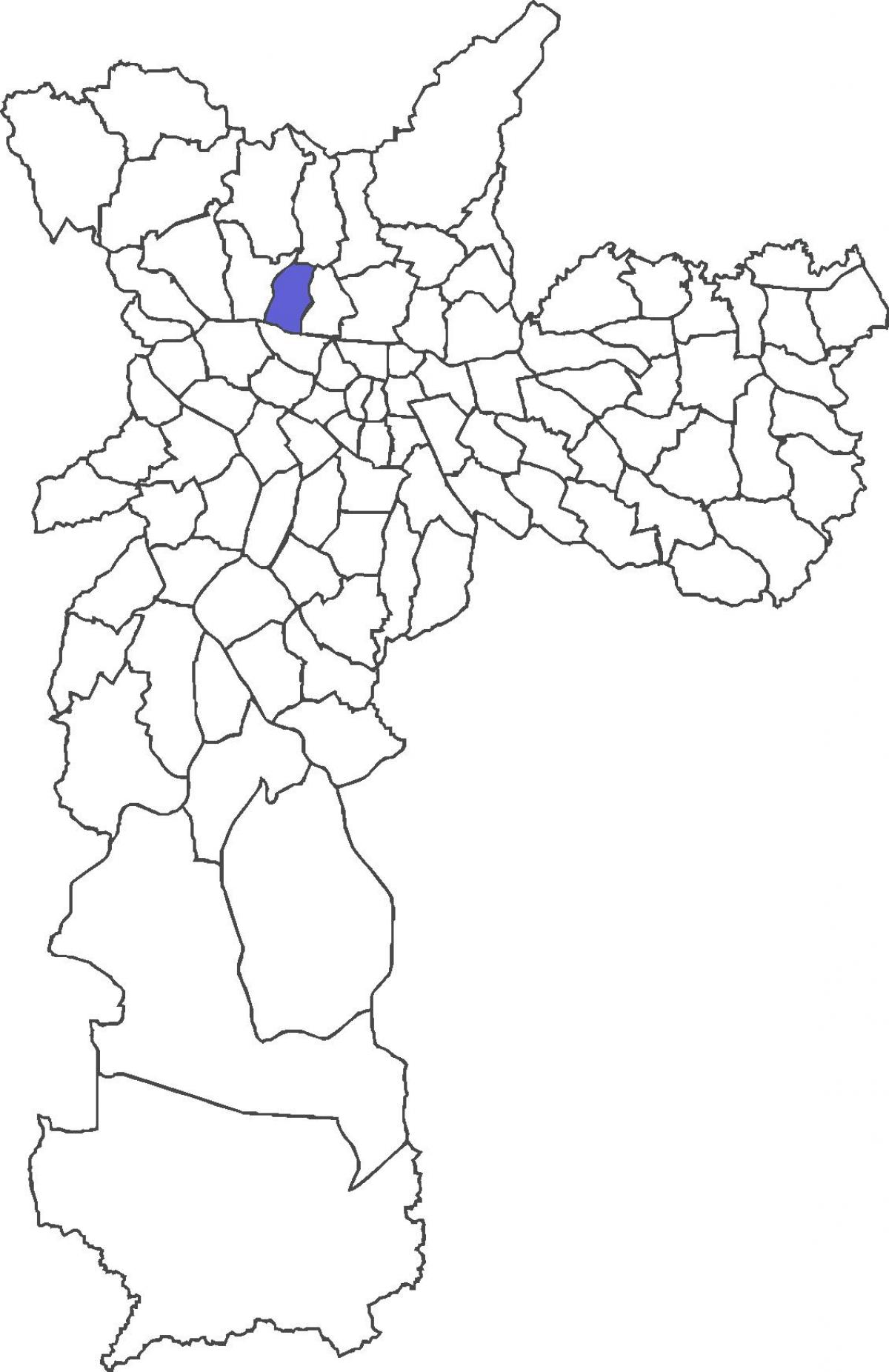 Mapa de Mousse de distrito