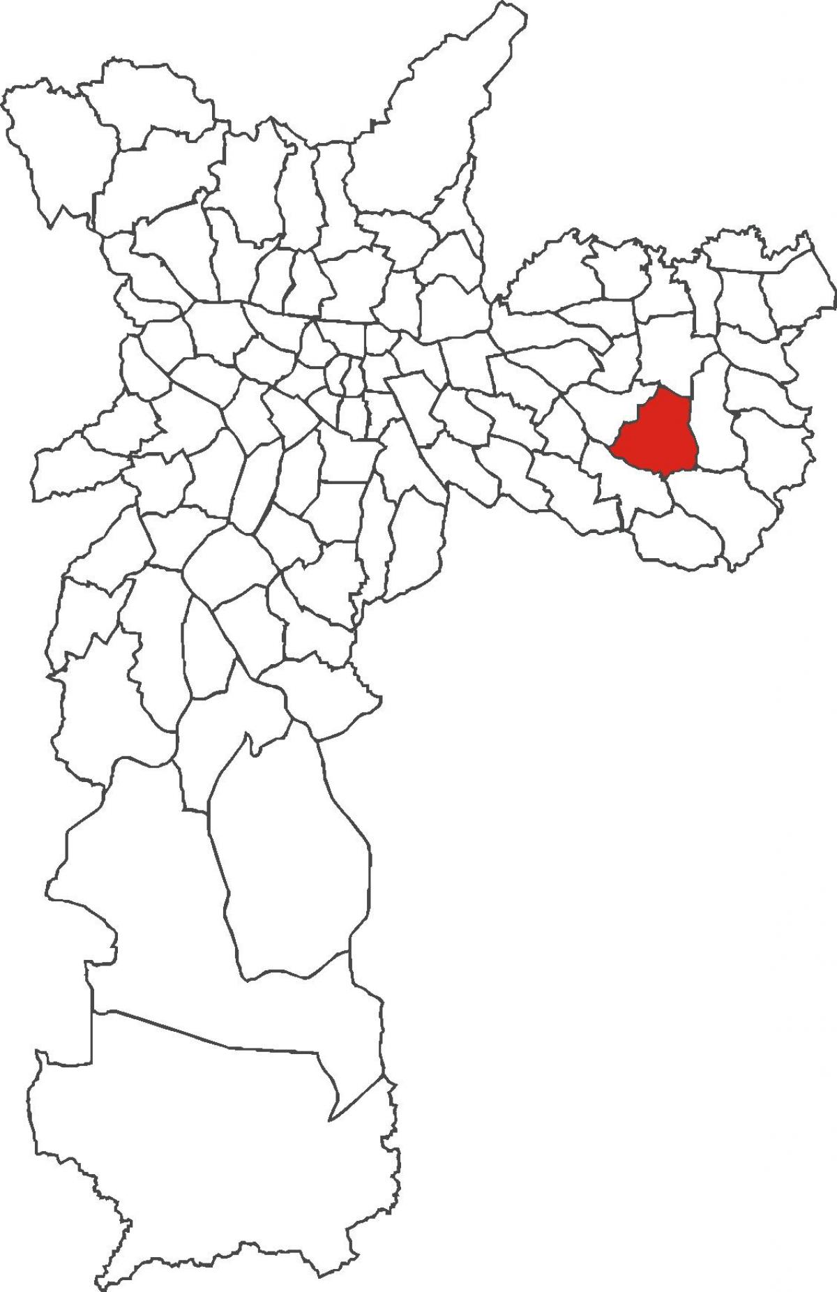 Mapa de Parque do Carmo distrito