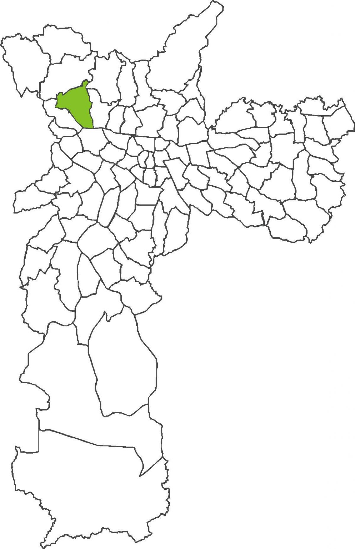Mapa de Pirituba distrito
