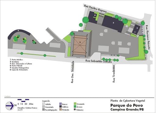 Mapa de Povo São Paulo Parque