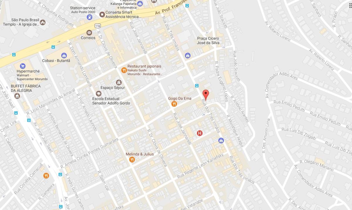 Mapa de Socorro de São Paulo