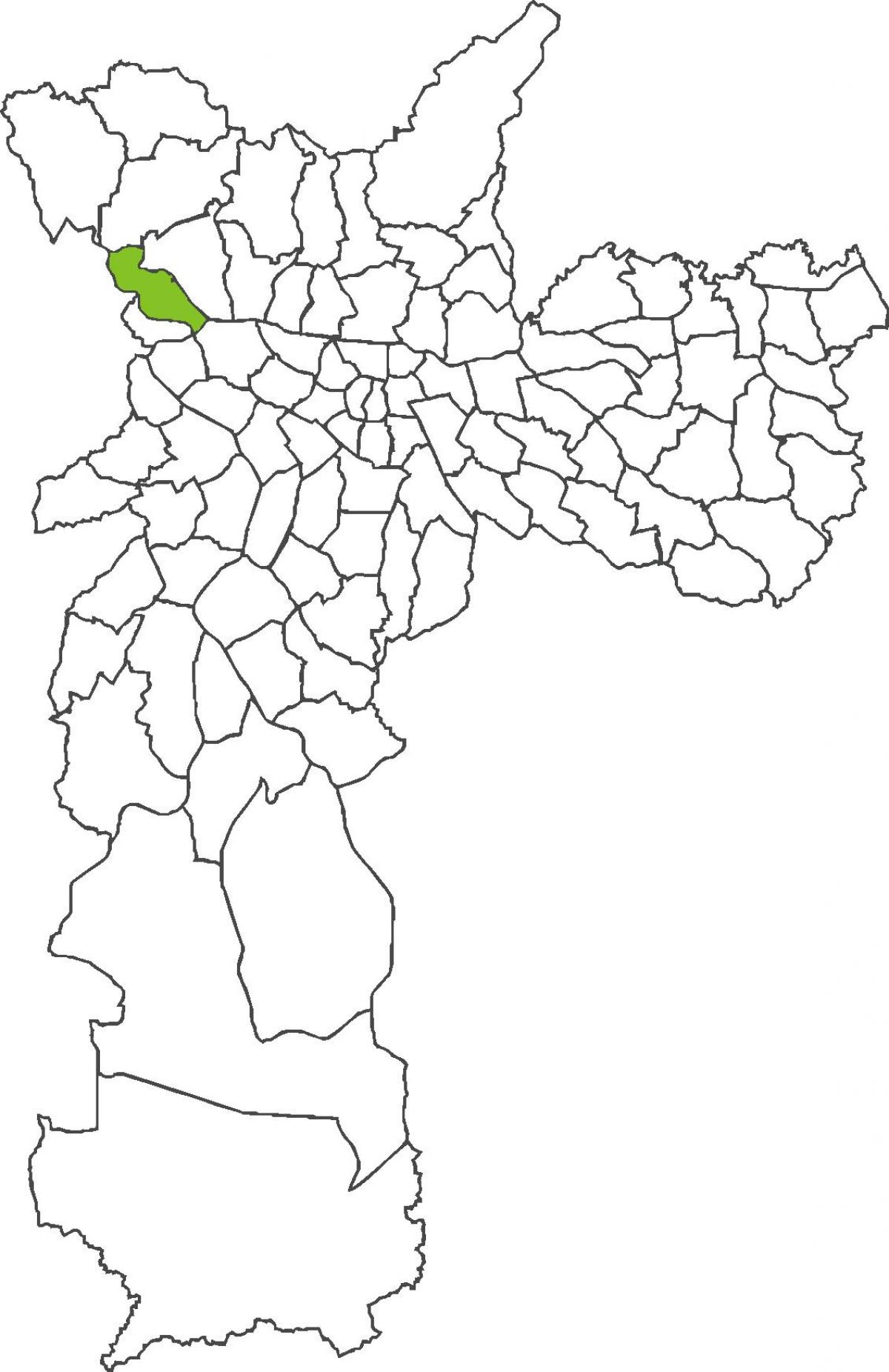 Mapa de São Domingos distrito