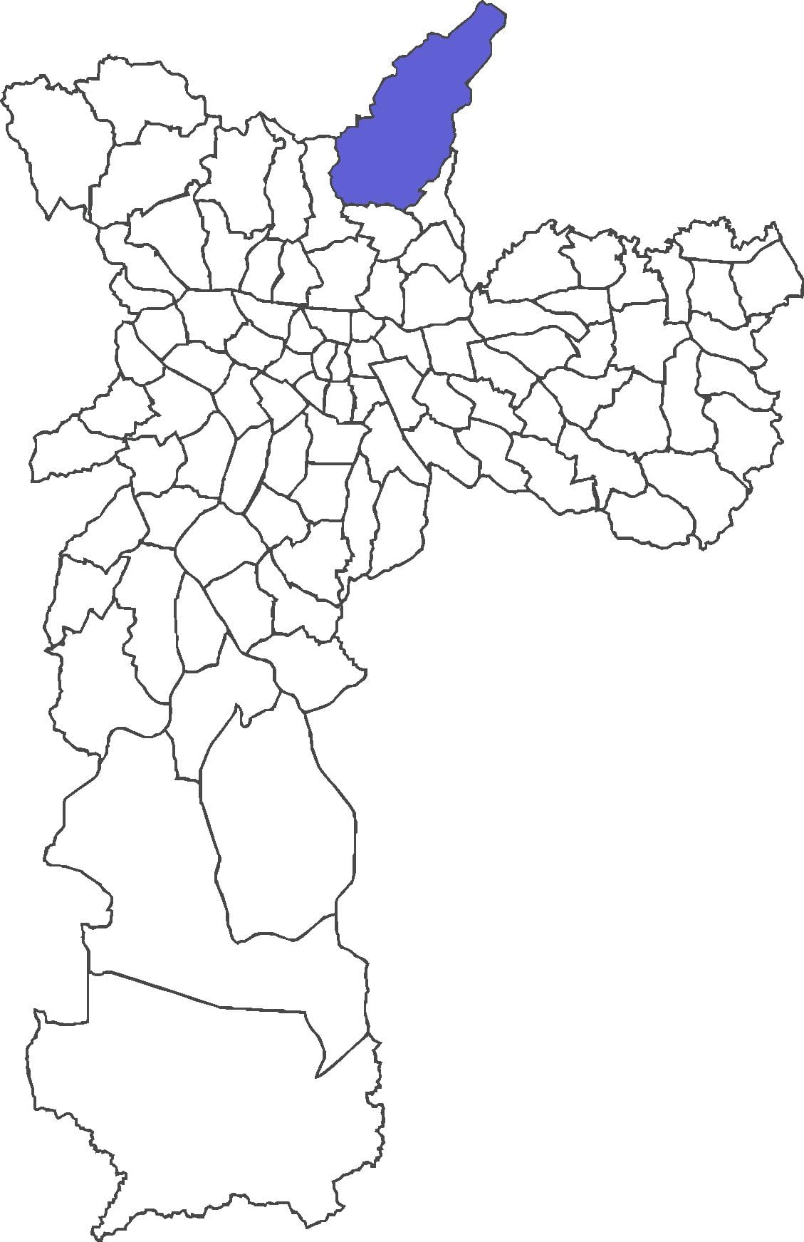 Mapa de Tremembé distrito