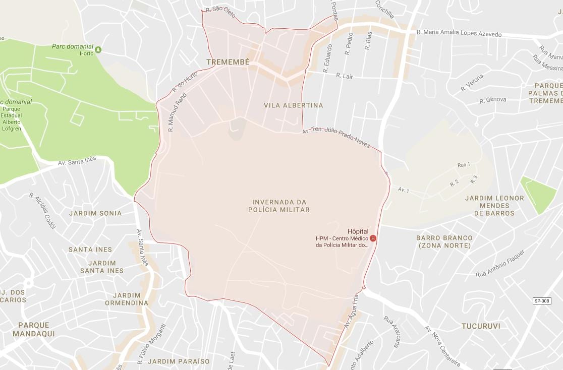 Mapa de Tremembé São Paulo