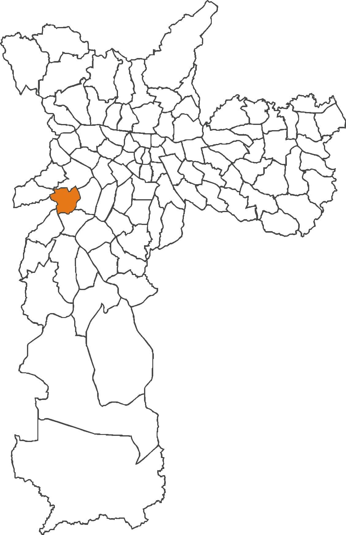 Mapa de Vila Sônia distrito