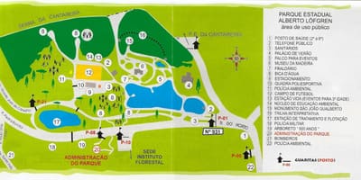 Mapa de Alberto Löfgren parque