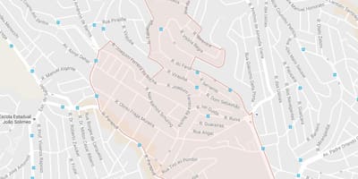 Mapa de Brasilândia de São Paulo