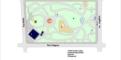 Mapa de la ciudad de Buenos Aires São Paulo parque