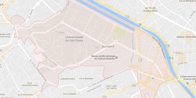 Mapa de Butantã São Paulo