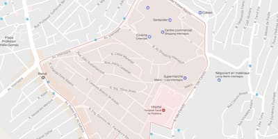 Mapa de Campo Grande São Paulo