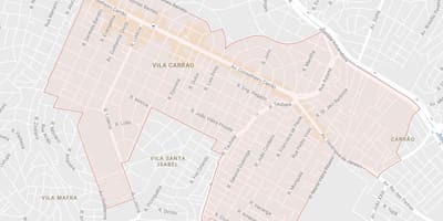 Mapa de Carrão São Paulo