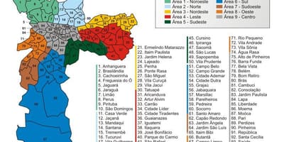 Mapa de transporte público SPTrans