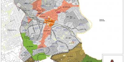 Mapa de Guaianases São Paulo - la Ocupación de la tierra