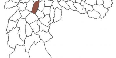 Mapa de Itaim Bibi distrito