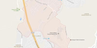 Mapa de Jaraguá São Paulo