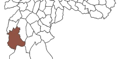 Mapa de Jardim Ângela distrito
