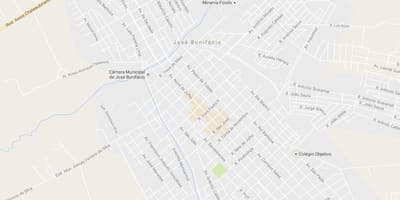 Mapa de José Bonifácio de São Paulo