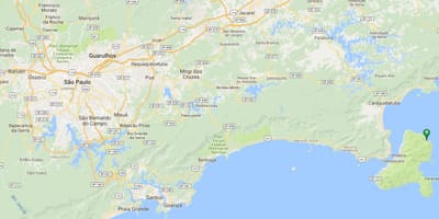 Mapa de la playa de Poço