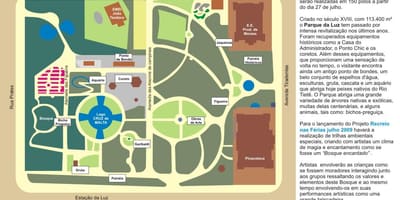 Mapa de Luz park São Paulo