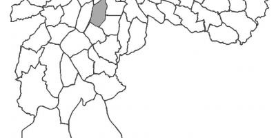 Mapa de distrito de Moema