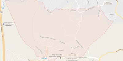 Mapa del Perú en São Paulo