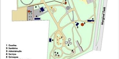 Mapa de Piqueri São Paulo Parque