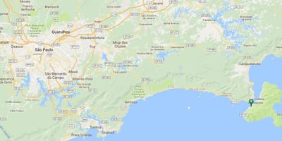 Mapa de playa Grande