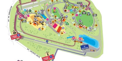 Mapa de São Paulo lollapalooza