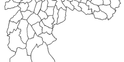Mapa de distrito de Sé