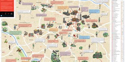 Mapa de turismo de São Paulo